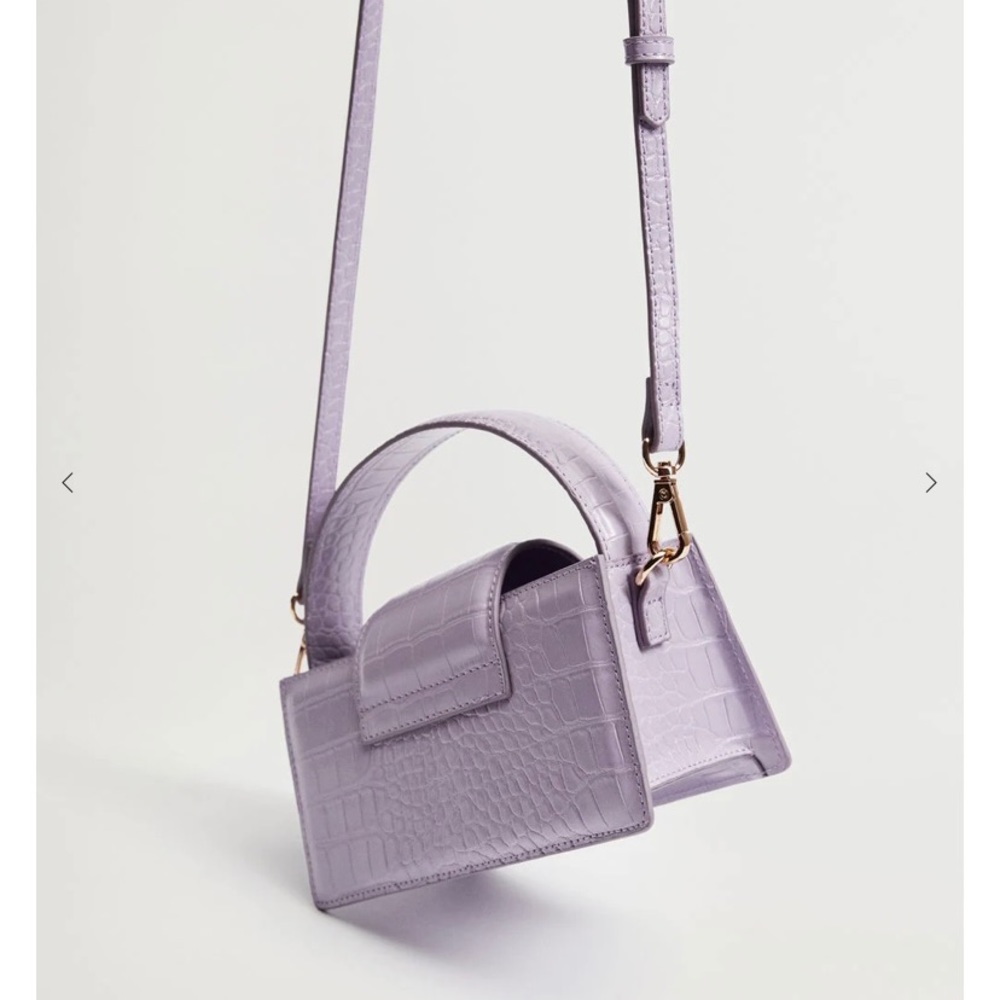 Croc-effect mini bag - Picture 4 of 4